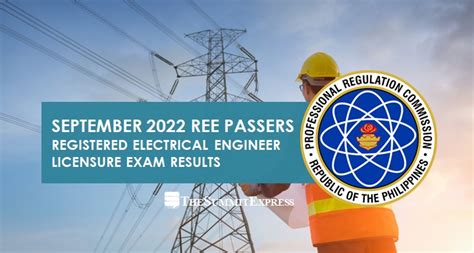 REE RESULTS: September 2022 Electrical Engineer .